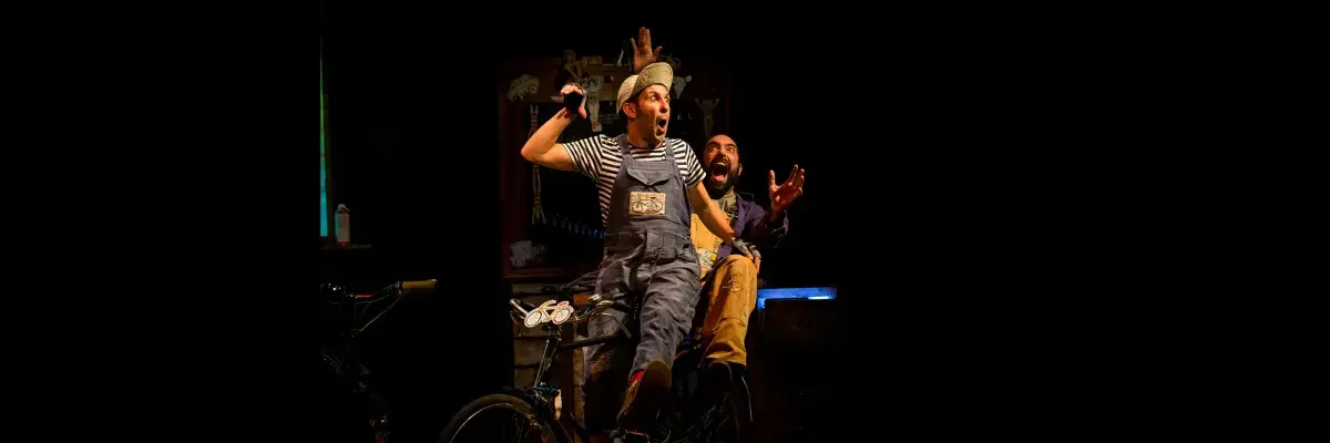 Theatre is child’s play in this imaginative bicycle adventure from Ireland