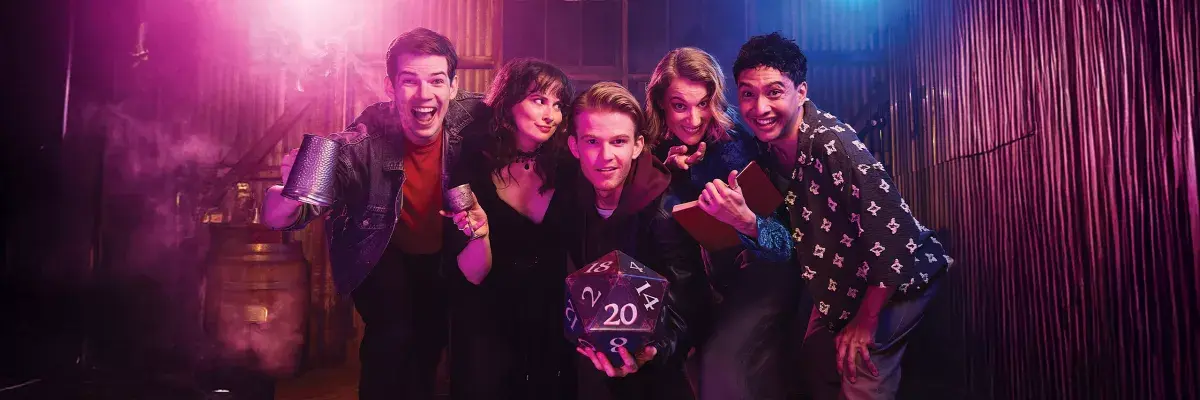 Dungeons & Dragons The Twenty-Sided Tavern is an interactive adventure live on stage. 