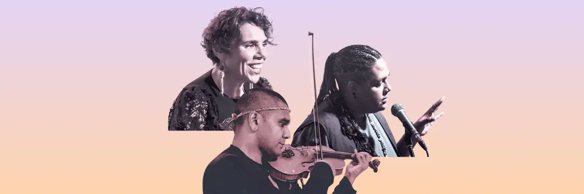 Experience a stunning evening of music with First Nations composers and their collaborators.